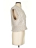 Sincerely Jules Silver Sweater Vest Size S - photo 4