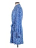 Aqua 100% Polyester Blue Casual Dress Size M - photo 5