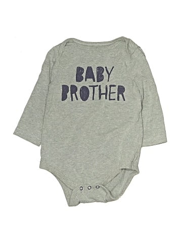 Cat & Jack Long Sleeve Onesie (view 1)