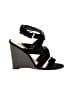 Forever 21 Black Wedges Size 7 1/2 - photo 1
