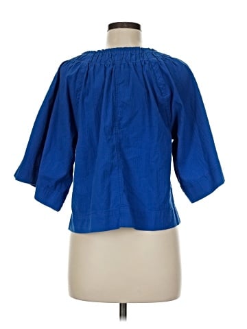 Everlane 3/4 Sleeve Blouse (view 2)