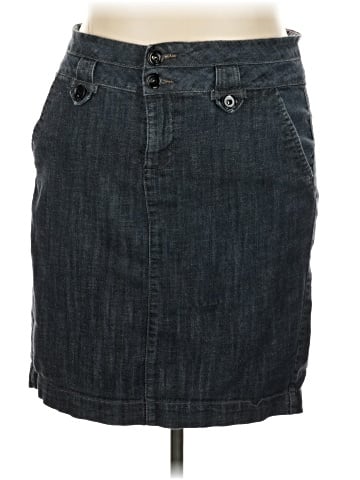 One 5 One Denim Skirt (view 1)