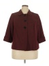 Sweet 100% Polyester Burgundy Blazer Size 18 - photo 1