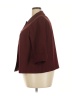 Sweet 100% Polyester Burgundy Blazer Size 18 - photo 5