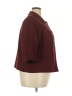 Sweet 100% Polyester Burgundy Blazer Size 18 - photo 4