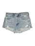AGOLDE 100% Cotton Blue Denim Shorts Size 28 waist - photo 1