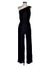 Kaileigh Solid Black Jumpsuit Size S - photo 1