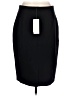 Eileen Fisher Solid Black Formal Skirt Size L - photo 2