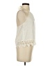 Leith 100% Polyester Ivory Sleeveless Blouse Size S - photo 4