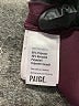 Paige Burgundy Long Sleeve Blouse Size S - photo 8