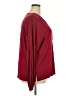 Unbranded Burgundy Long Sleeve Blouse Size 2X - photo 4