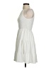 Unbranded 100% Polyester Solid White Cocktail Dress Size S - photo 5