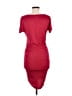 BCBGMAXAZRIA Solid Red Burgundy Cocktail Dress Size M - photo 2