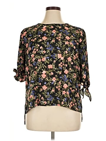 CeCe 3/4 Sleeve Blouse (view 1)