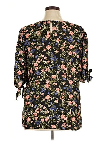 CeCe 3/4 Sleeve Blouse (view 2)