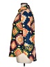 Gretchen Scott Designs Argyle Blue 3/4 Sleeve Blouse Size L - photo 5