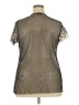 Torrid Gold Short Sleeve Blouse Size 2X (estimated) - photo 2