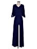 MSK Solid Blue Jumpsuit Size S - photo 1