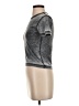Zara Metallic Gray Short Sleeve Turtleneck Size S - photo 5