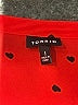 Torrid 100% Polyester Hearts Red Casual Dress Size 1X Plus (1) - photo 7