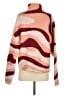 Zara Stripes Orange Pullover Sweater Size S - photo 2