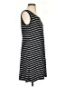 MSK Stripes Black Casual Dress Size P (petite) - photo 4