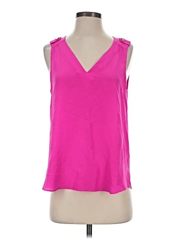 Amanda Uprichard Sleeveless Silk Top (view 1)