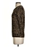 J.Crew 100% Wool Animal Print Brown Wool Pullover Sweater Size S - photo 5