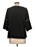 Max Studio Black 3/4 Sleeve Top Size L - photo 2