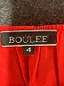 Boulee 100% Silk Red 3/4 Sleeve Silk Top Size 4 - photo 4