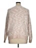 Falls Creek 100% Polyester Tweed Pink Pullover Sweater Size 1X - photo 2