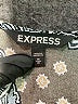 Express 100% Rayon Paisley Gray Casual Dress Size M - photo 7