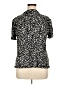 1.State 100% Polyester Animal Print Black Short Sleeve Blouse Size XL - photo 1