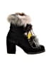 Stuart Weitzman Black Ankle Boots Size 9 1/2 - photo 1