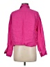 Zara Pink 3/4 Sleeve Button-Down Shirt Size M - photo 2