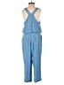 Unbranded Solid Blue Jumpsuit Size XS - photo 2