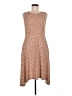 Unbranded Floral Tan Casual Dress Size M - photo 1