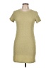 Elodie Solid Tan Casual Dress Size L - photo 1