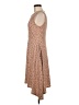 Unbranded Floral Tan Casual Dress Size M - photo 5