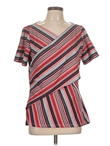 St. John Short Sleeve Blouse (view 1)