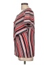 St. John Red Short Sleeve Blouse Size L - photo 5