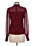 Belldini Burgundy Long Sleeve Blouse Size M - photo 2