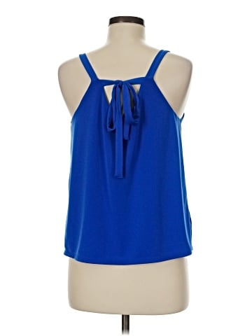 Kaari Blue Sleeveless Top (view 2)
