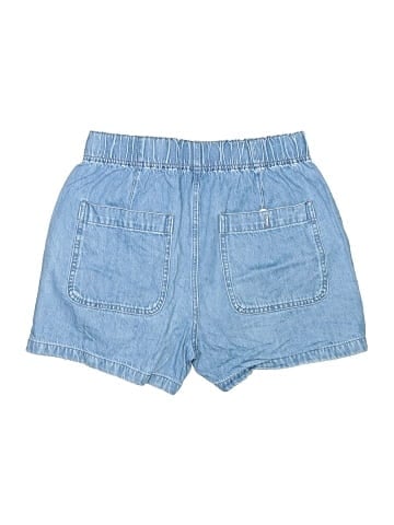 Madewell Denim Pull-On Utility Shorts in Grandfield Wash (view 2)