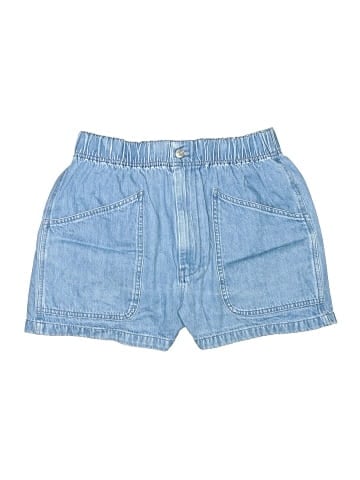 Madewell Denim Pull-On Utility Shorts in Grandfield Wash (view 1)