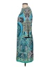 Studio One Paisley Teal Casual Dress Size 12 - photo 5