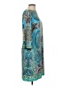 Studio One Paisley Teal Casual Dress Size 12 - photo 4
