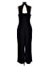 Eva Franco Solid Black Jumpsuit Size M - photo 2