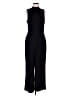 Eva Franco Solid Black Jumpsuit Size M - photo 1