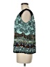 BILA 100% Rayon Teal Sleeveless Blouse Size M - photo 5
